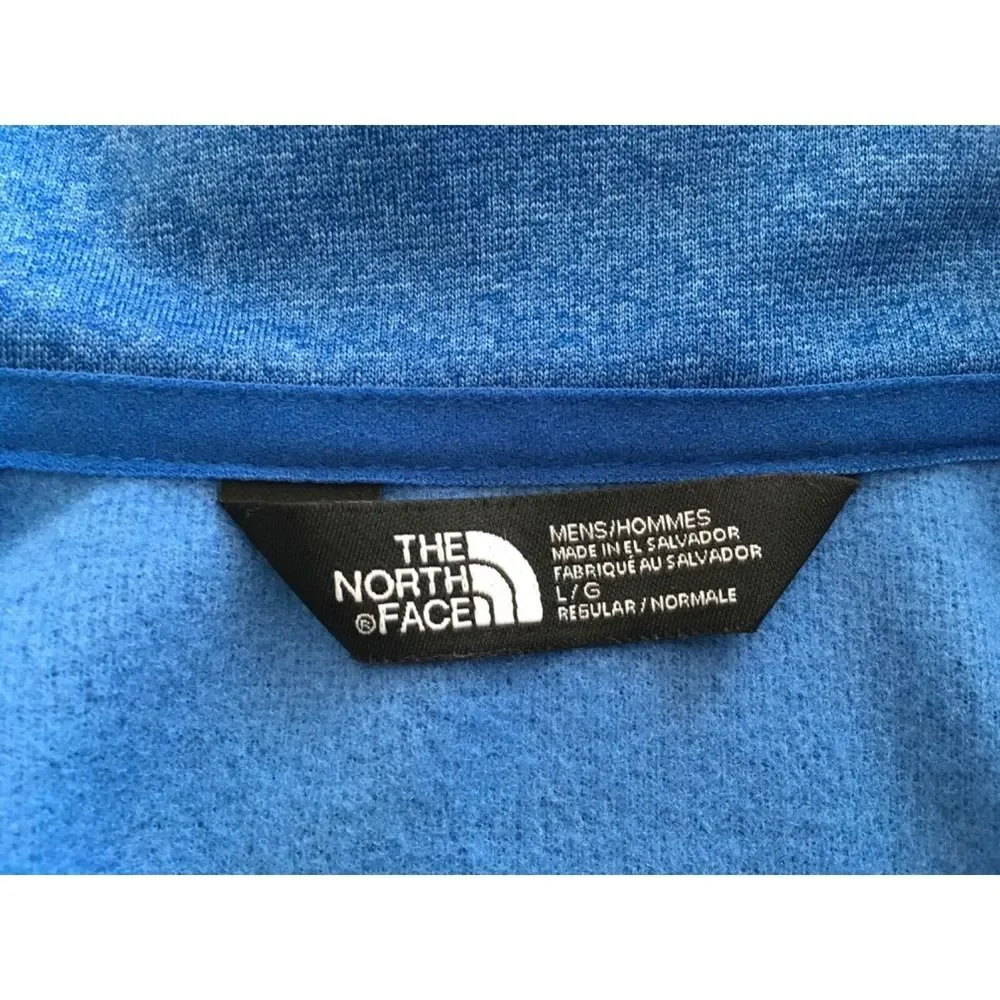 The North Face Mens L Blue Canyon Flats Fleece Jacket NF0A3LH9 US Squash Center